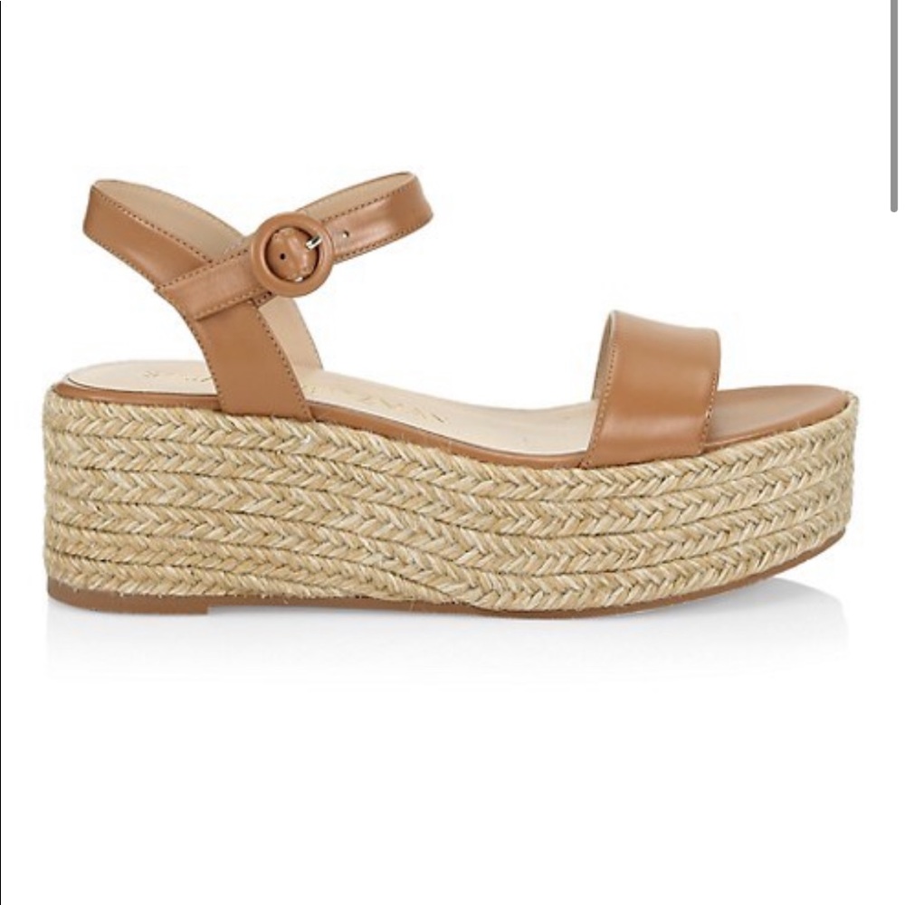 Stuart Weitzman
Taborah Leather Platform Sandals